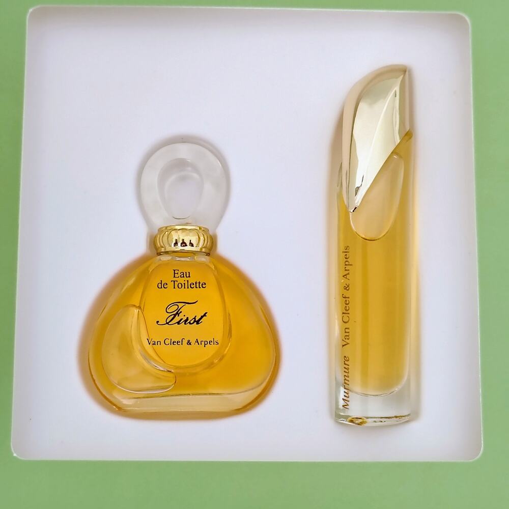 Van Cleef & Arpels First & Murmure Eau De Toilette Box Set Sample Mini 0.16 oz - Picture 2 of 4